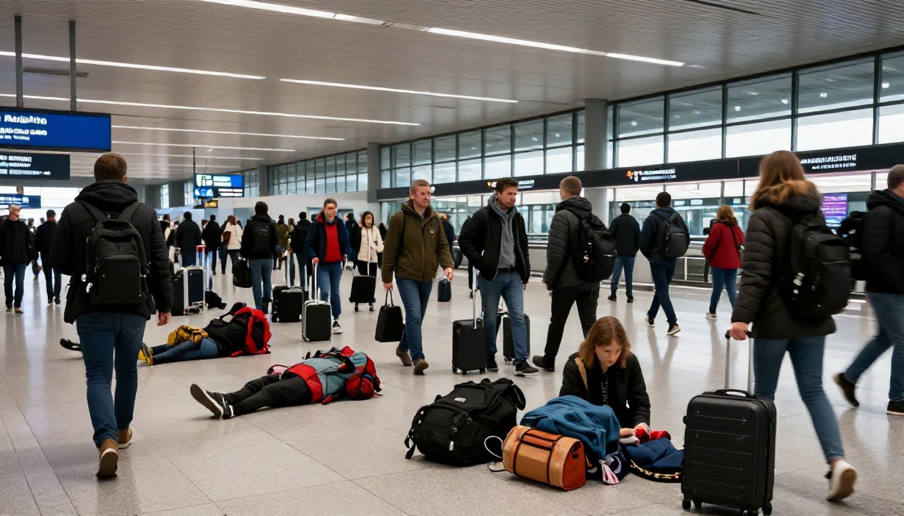 Tipps für gestrandete Reisende