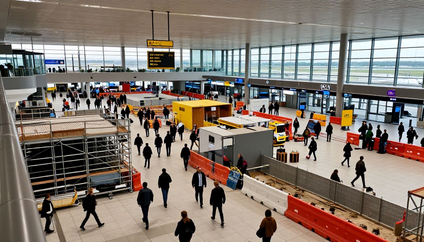 Tipps für Reisende während der Bauphase