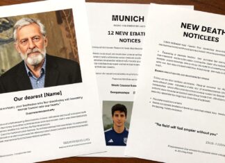 München trauert: 12 neue Todesanzeigen heute veröffentlicht