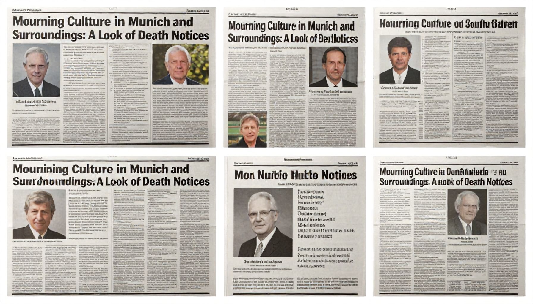 Trauerkultur in München und Umgebung