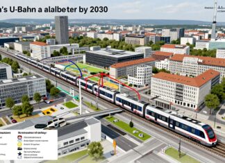 Münchens U-Bahn-Netz soll bis 2030 um 20 Kilometer erweitert werden