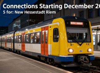 U2-Fahrplan München: Neue Verbindungen ab Dezember 2023