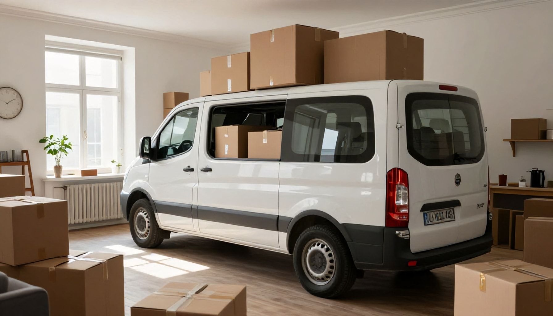 Umzugsplanung: Warum ein Transporter mieten?