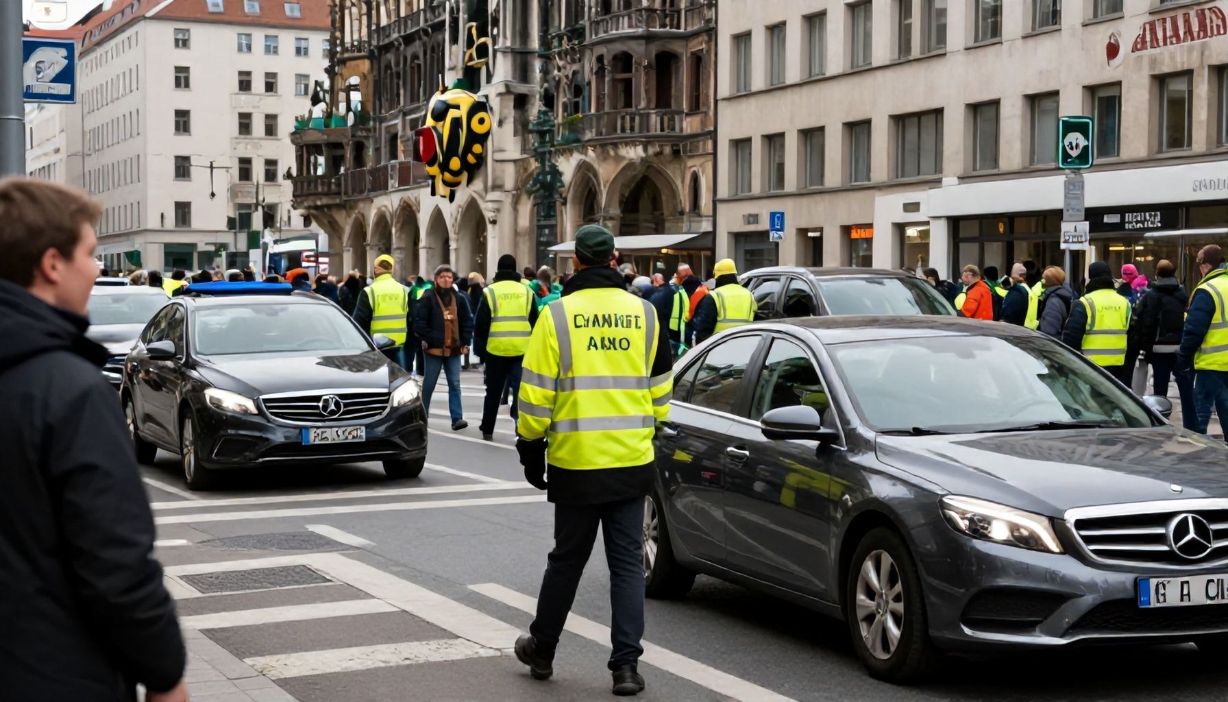 Verkehr und Sicherheit am Feiertag