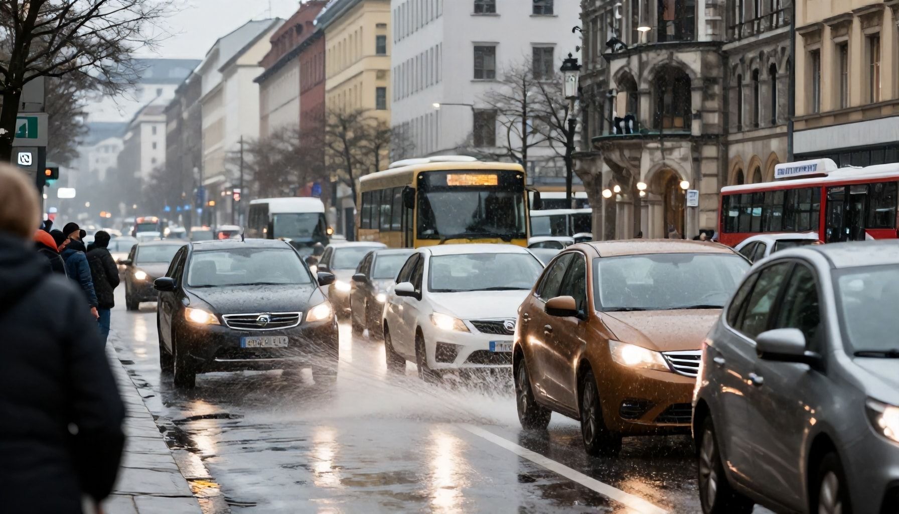 Verkehr und Veranstaltungen betroffen