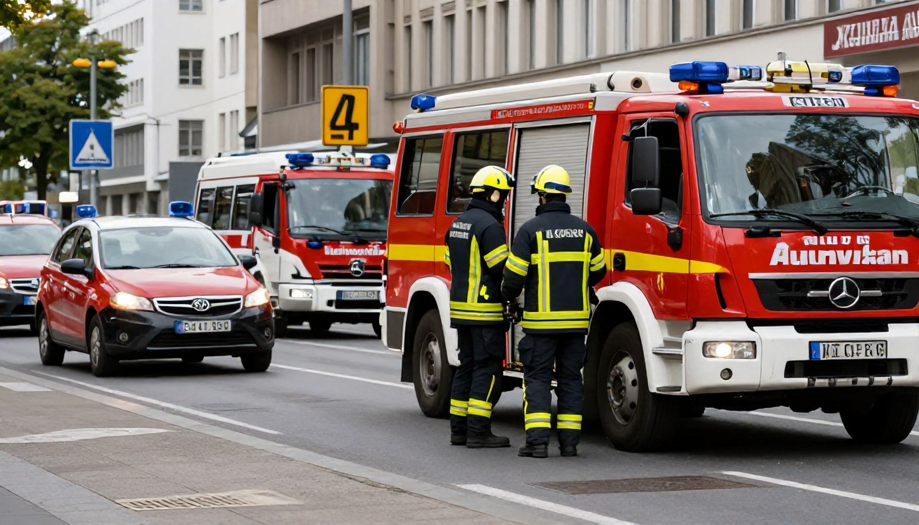Verkehrsbehinderungen im Stadtgebiet