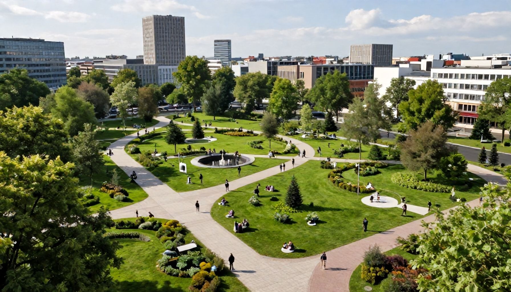 Vision für zukünftige Grünflächen in München