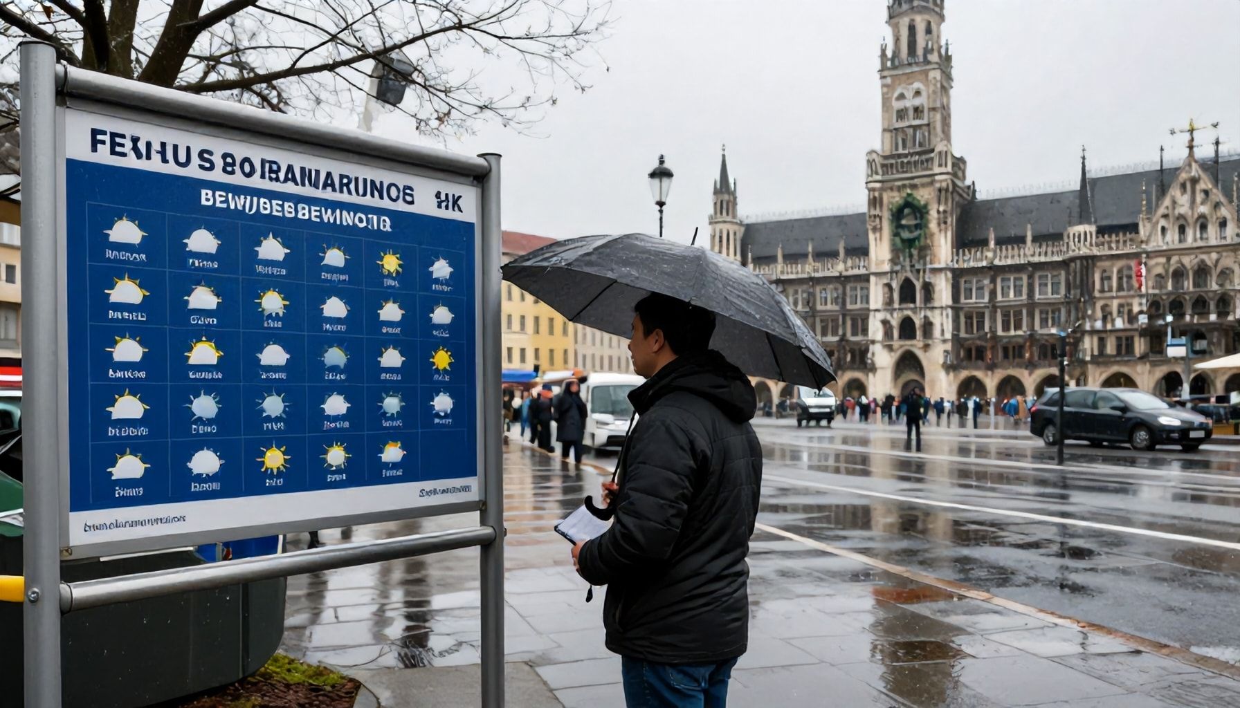 Vorbereitung auf den regnerischen Tag