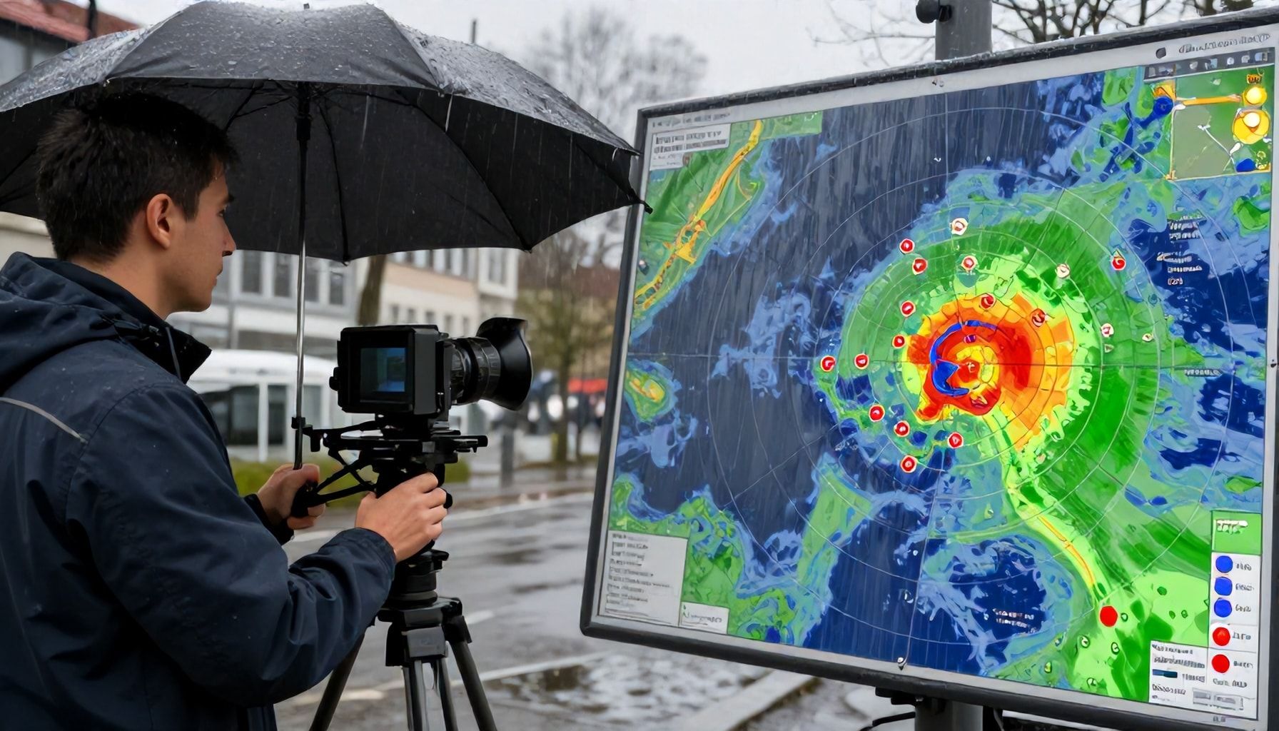 Vorbereitung auf mögliche Unwetter