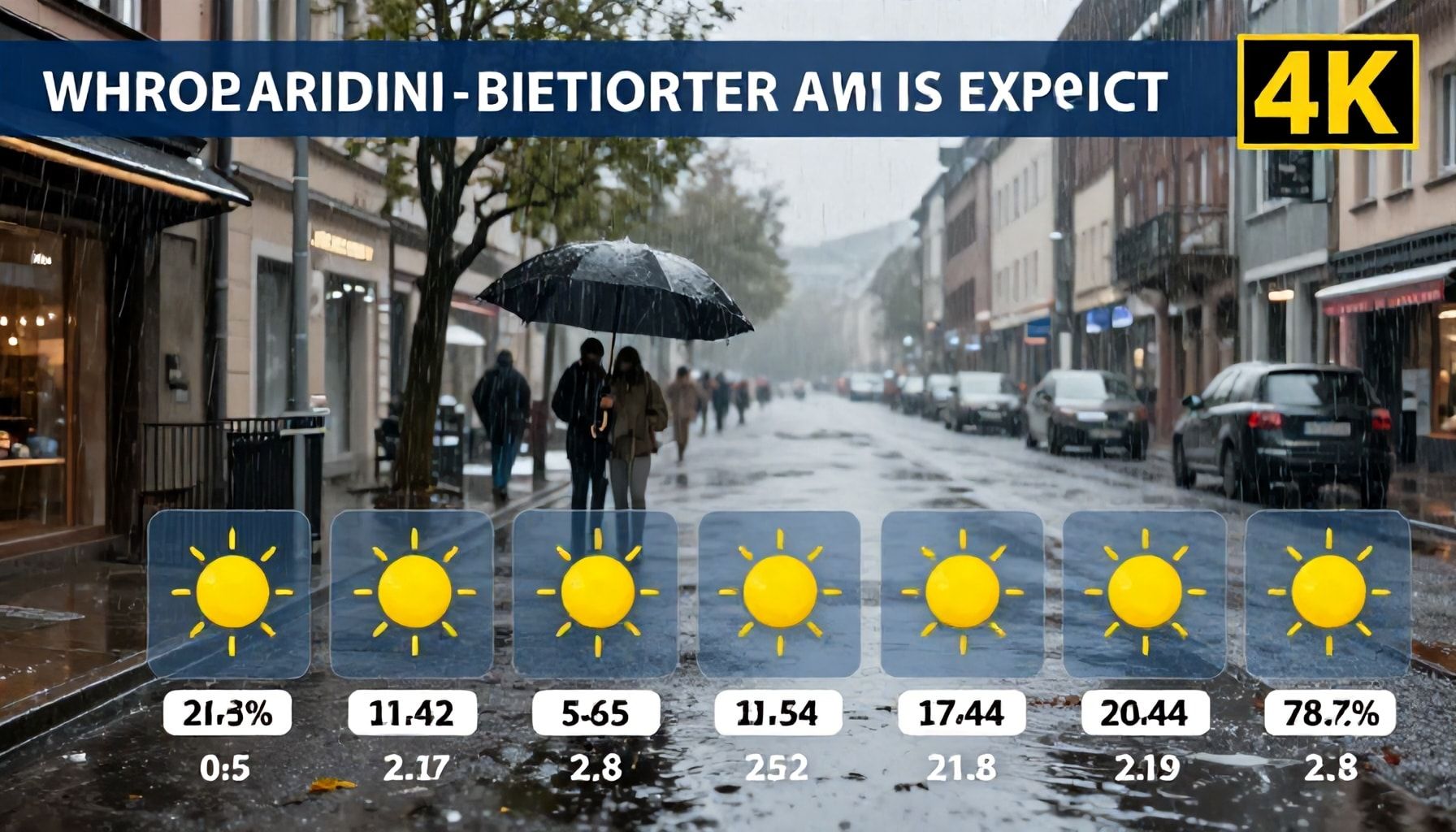 Vorhersage: Wo und wann es am stärksten regnet