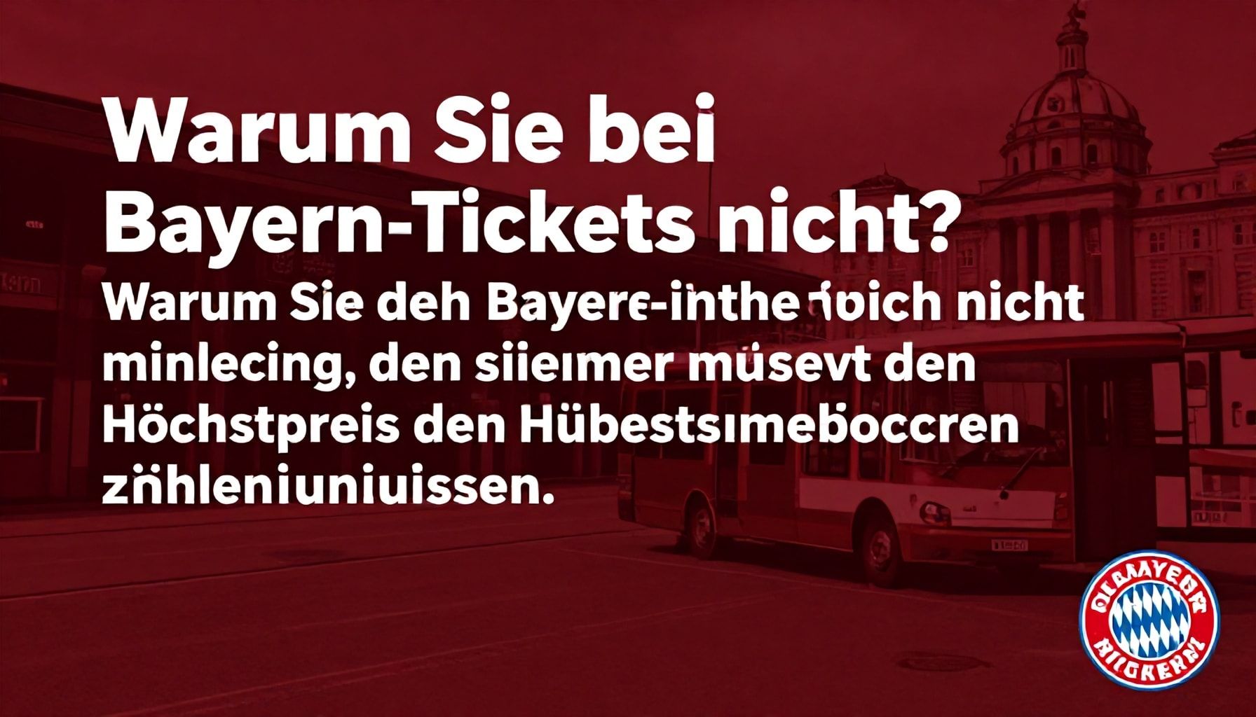 Warum Sie bei Bayern-Tickets nicht immer den Höchstpreis zahlen müssen