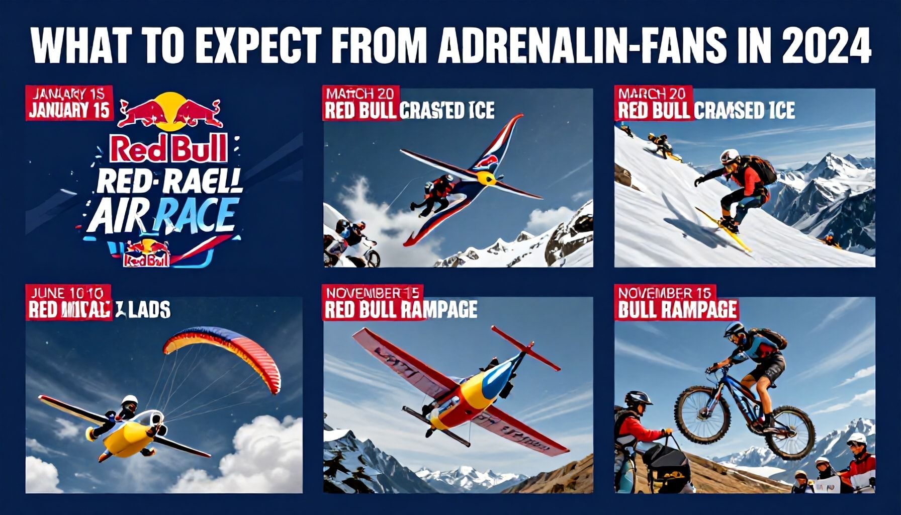 Was Adrenalin-Fans 2024 erwartet