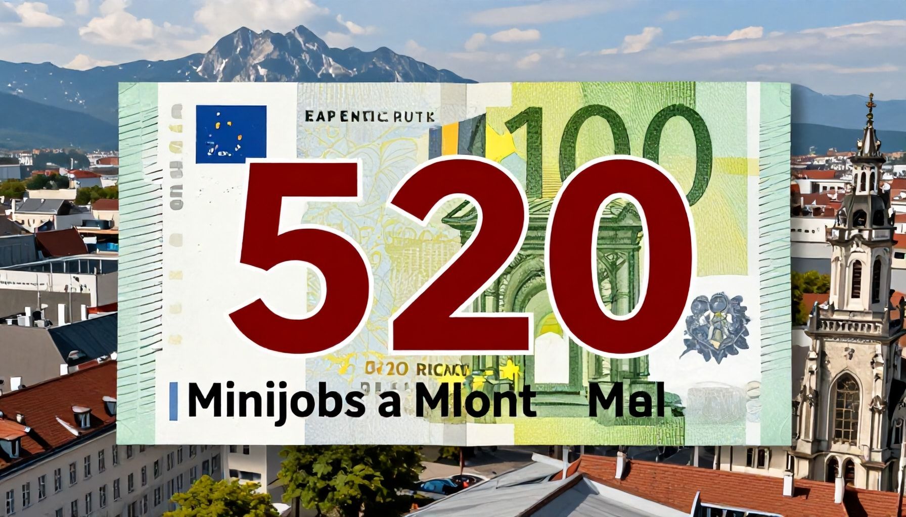 Was bedeutet 520 Euro im Monat?