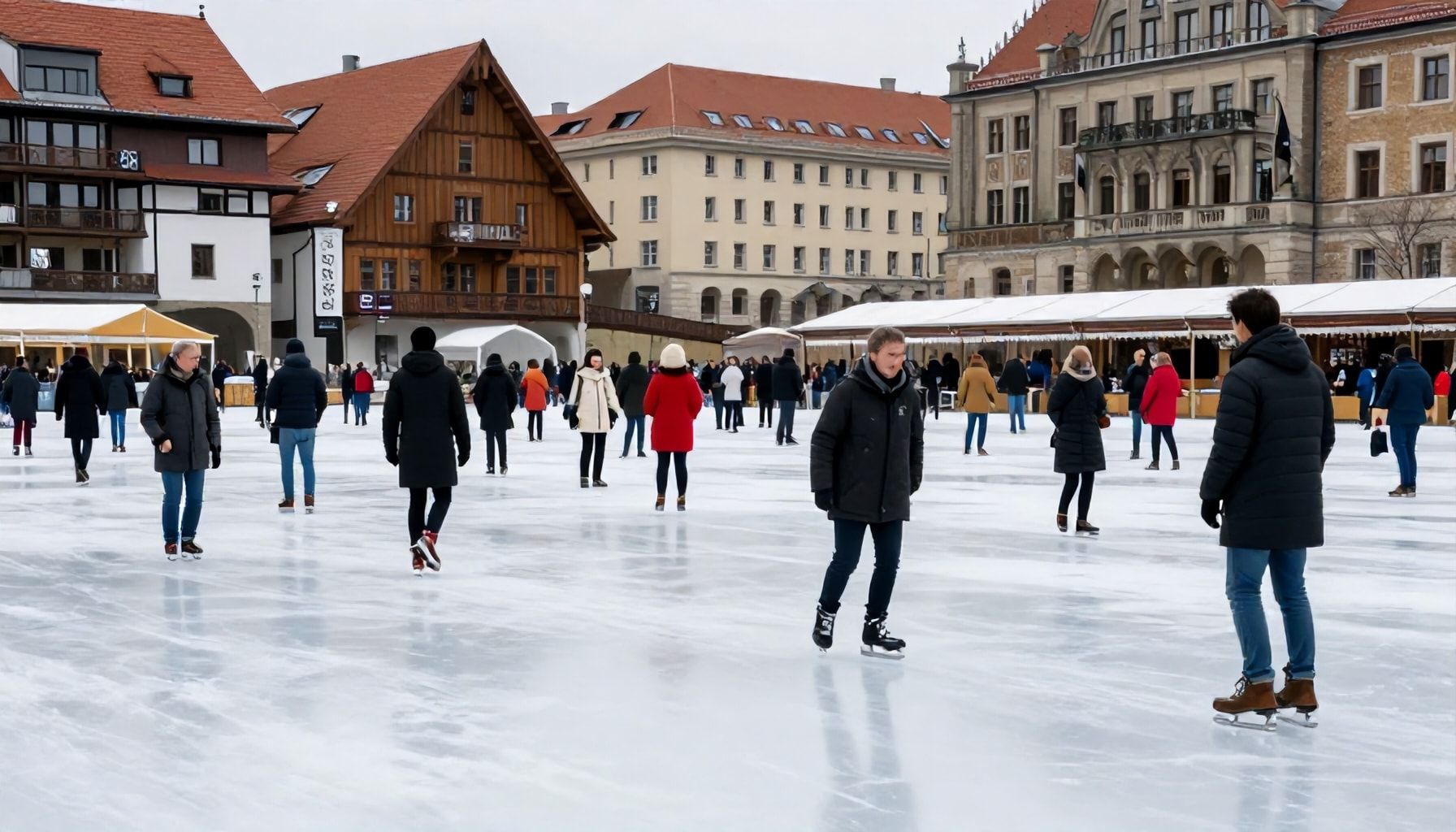 Was Besucher am Eisnach München erleben
