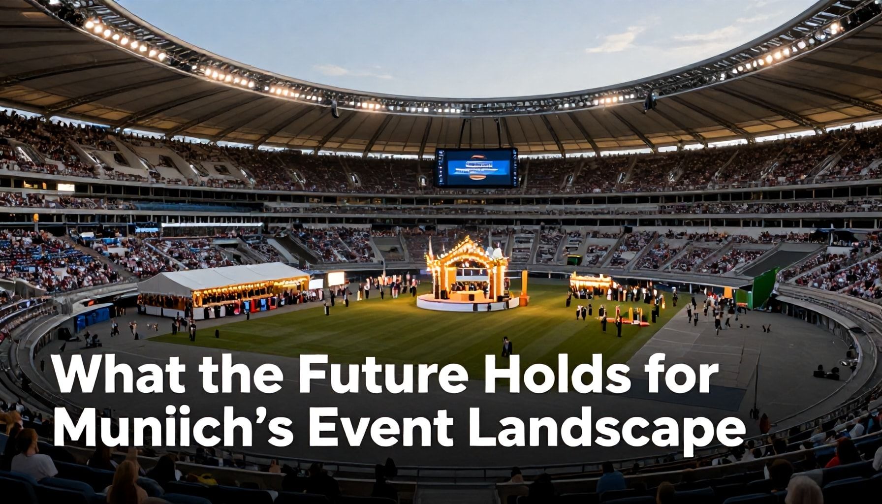 Was die Zukunft für Münchens Eventlandschaft bereithält