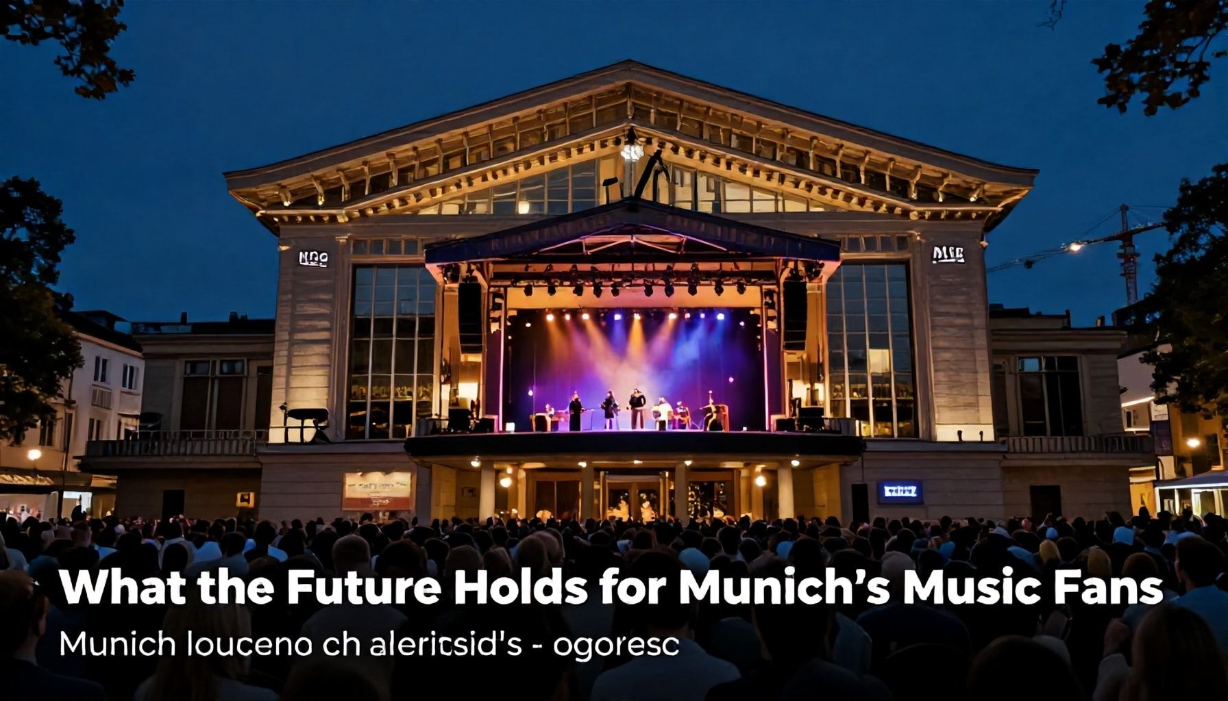Was die Zukunft für Münchens Musikfans bereithält