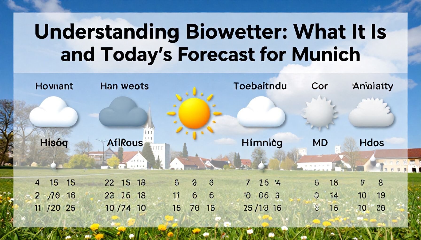 Was ist das Biowetter?
