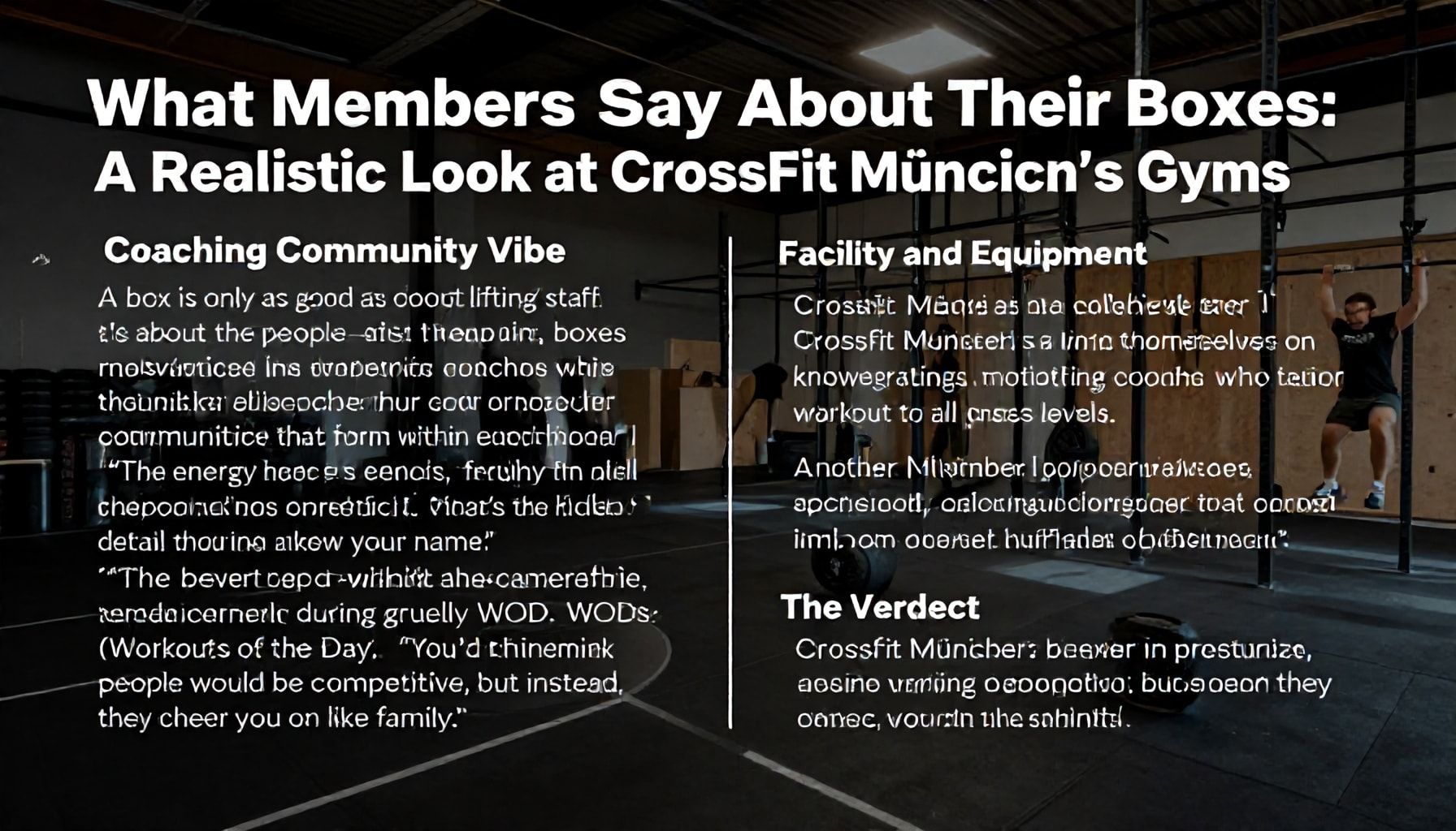 Was Mitglieder über ihre Boxen berichten