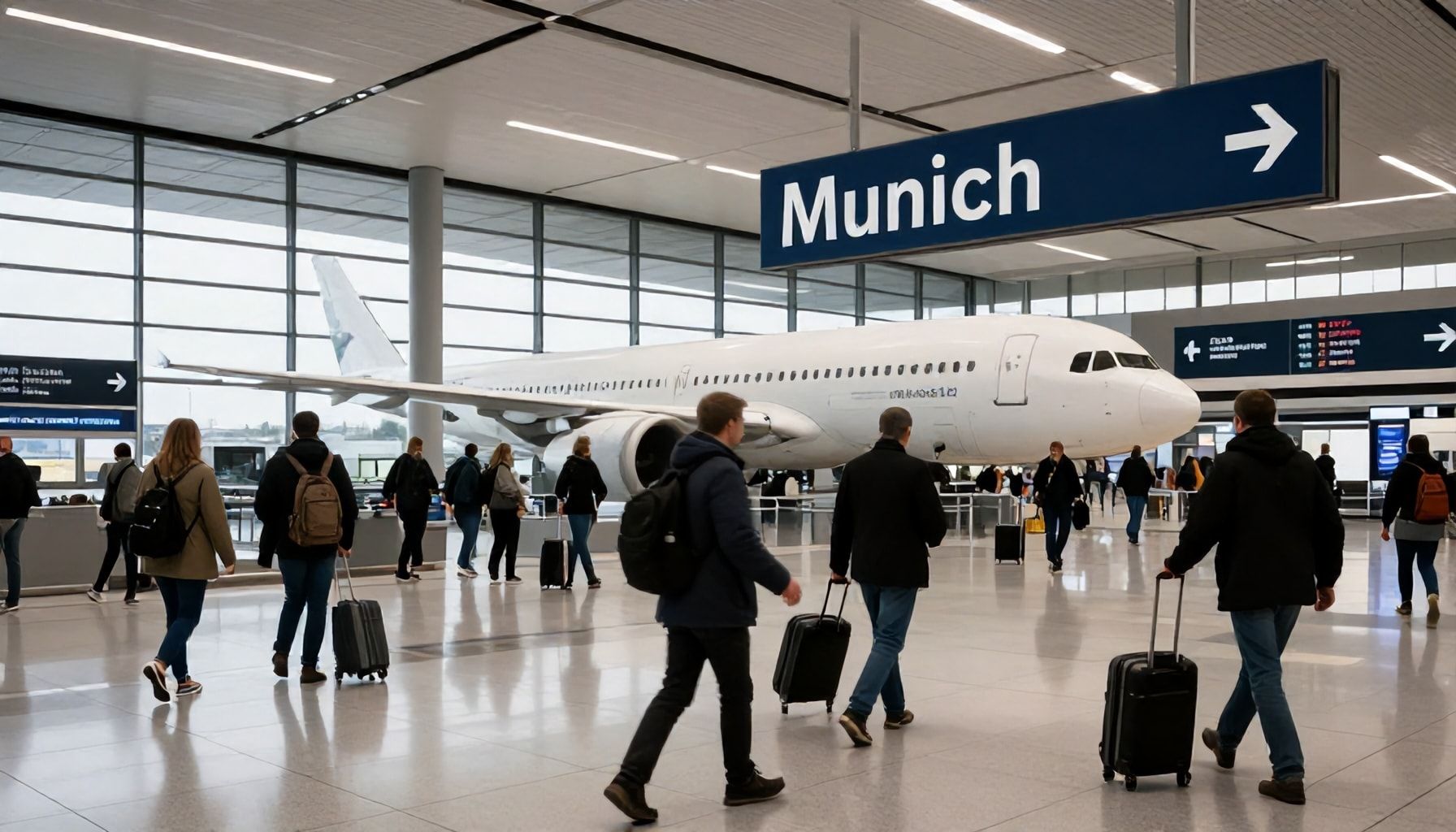 Was Reisende am Flughafen München erwartet