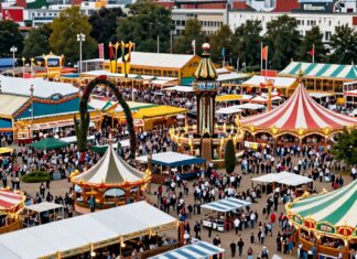 Live-Webcam zeigt Theresienwiese in München mit 1,8 Millionen Besuchern jährlich