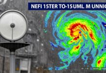München: Regenradar zeigt 15 Liter pro Quadratmeter in einer Stunde Home