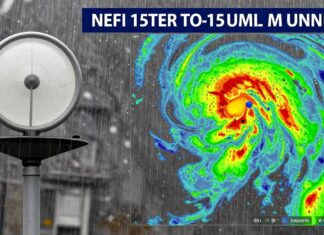 München: Regenradar zeigt 15 Liter pro Quadratmeter in einer Stunde