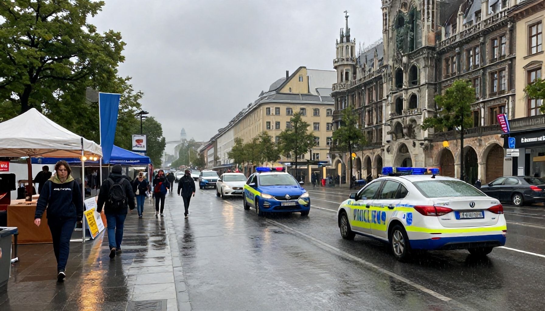 Wetterlage in München heute