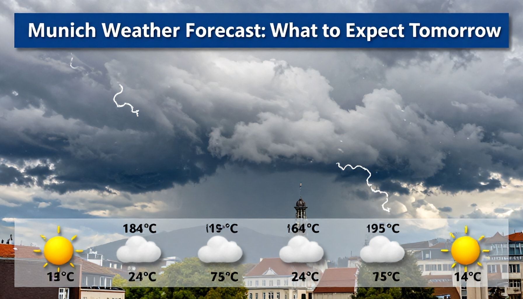 Wettervorhersage für München: Was erwartet uns morgen