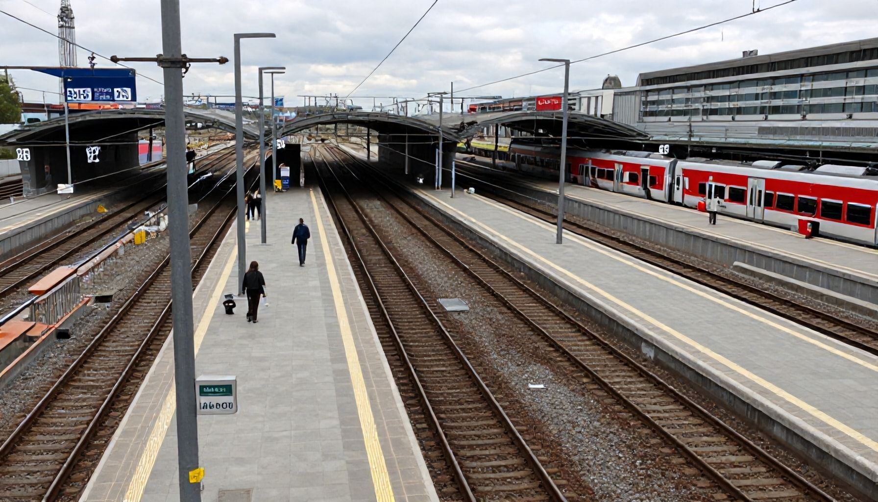 Wichtige Änderungen an den Bahnsteigen
