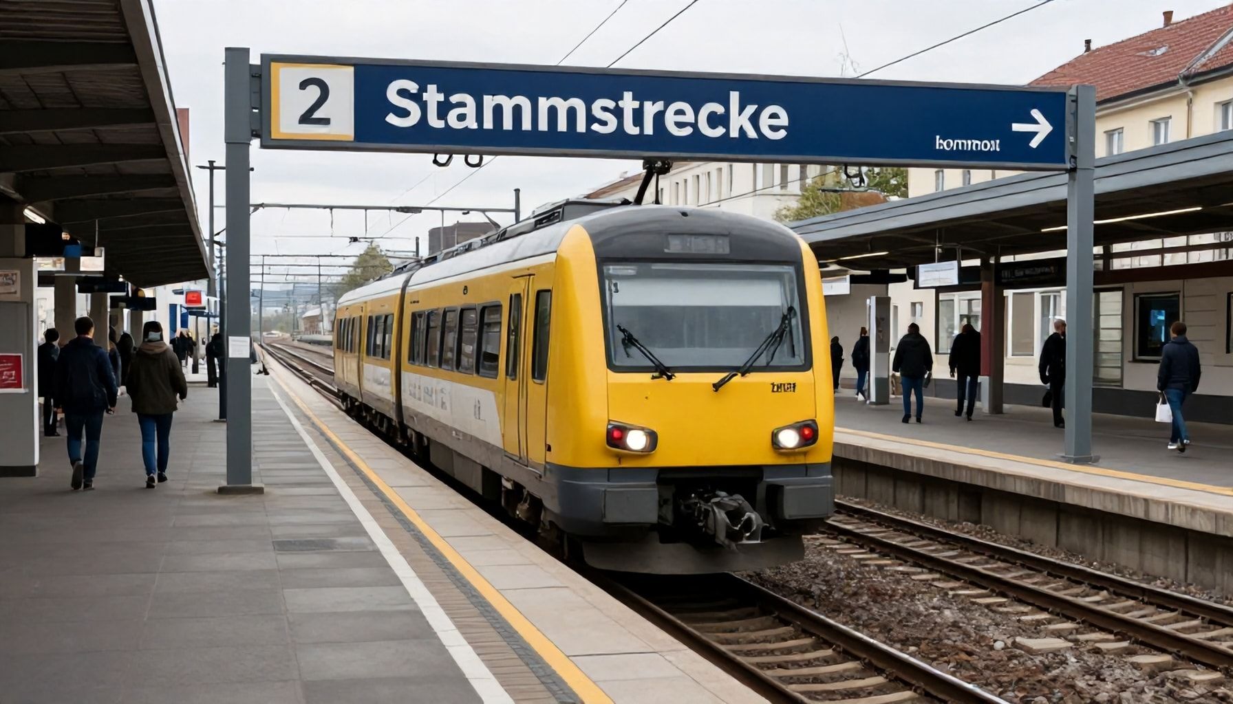 Wichtige Stationen und Verbindungen