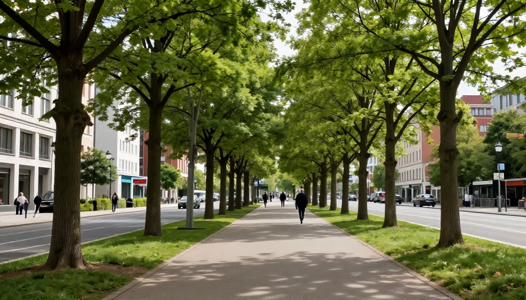 Wie die Bäume die Stadt verändern