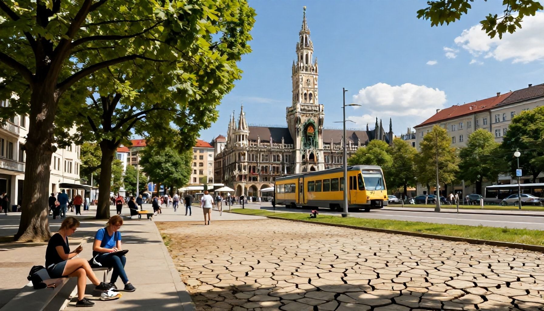 Wie die Hitze die Stadt beeinflusst