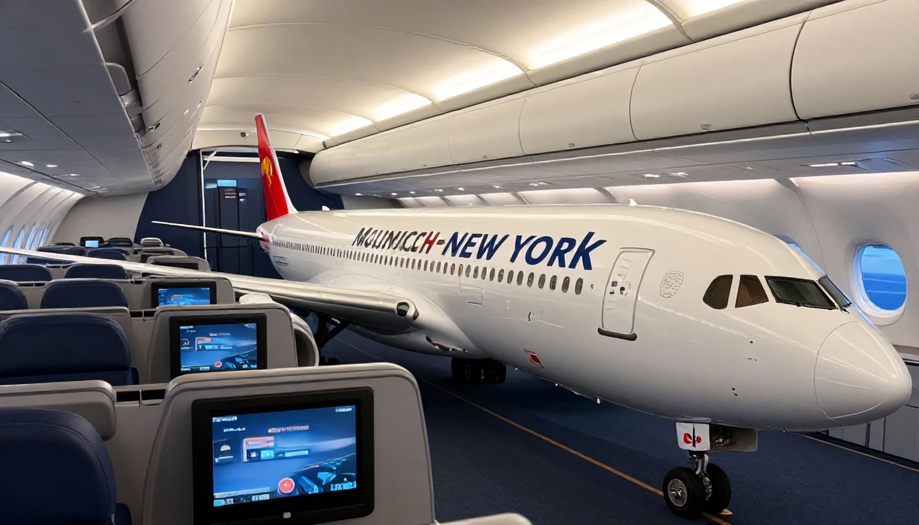 Wie die neue Strecke München-New York funktioniert