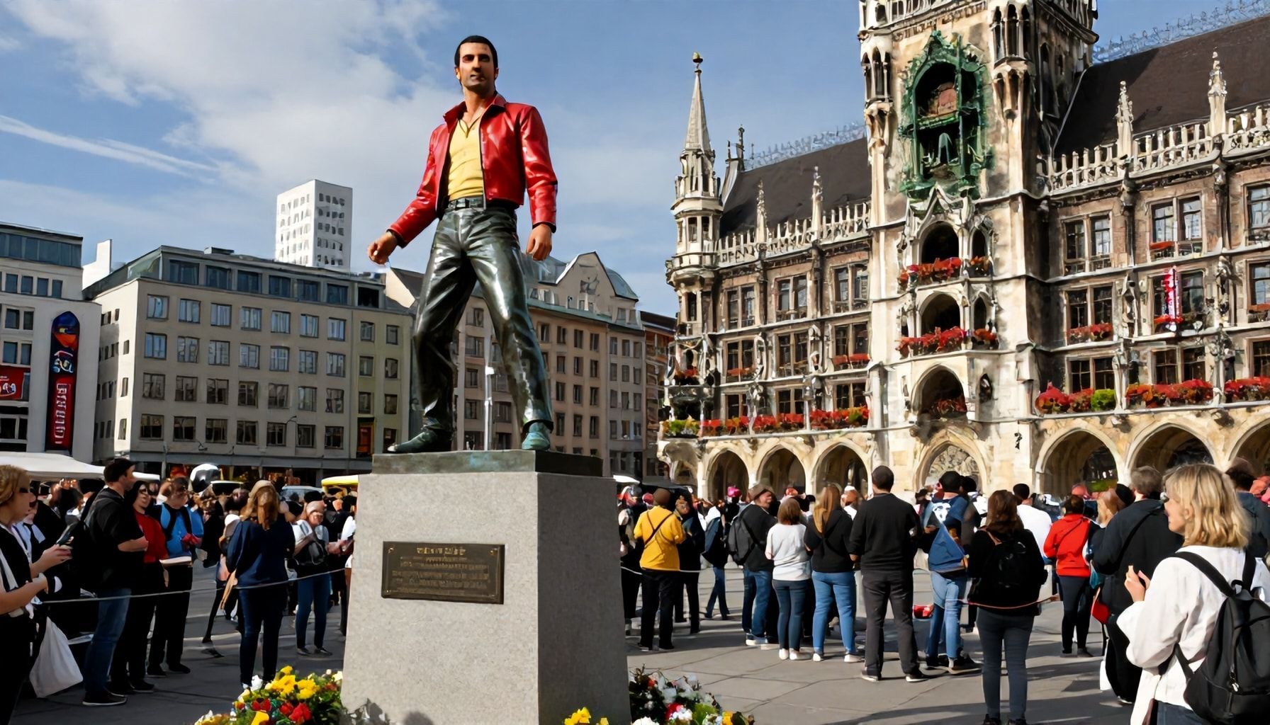 Wie die Stadt an den Star erinnert