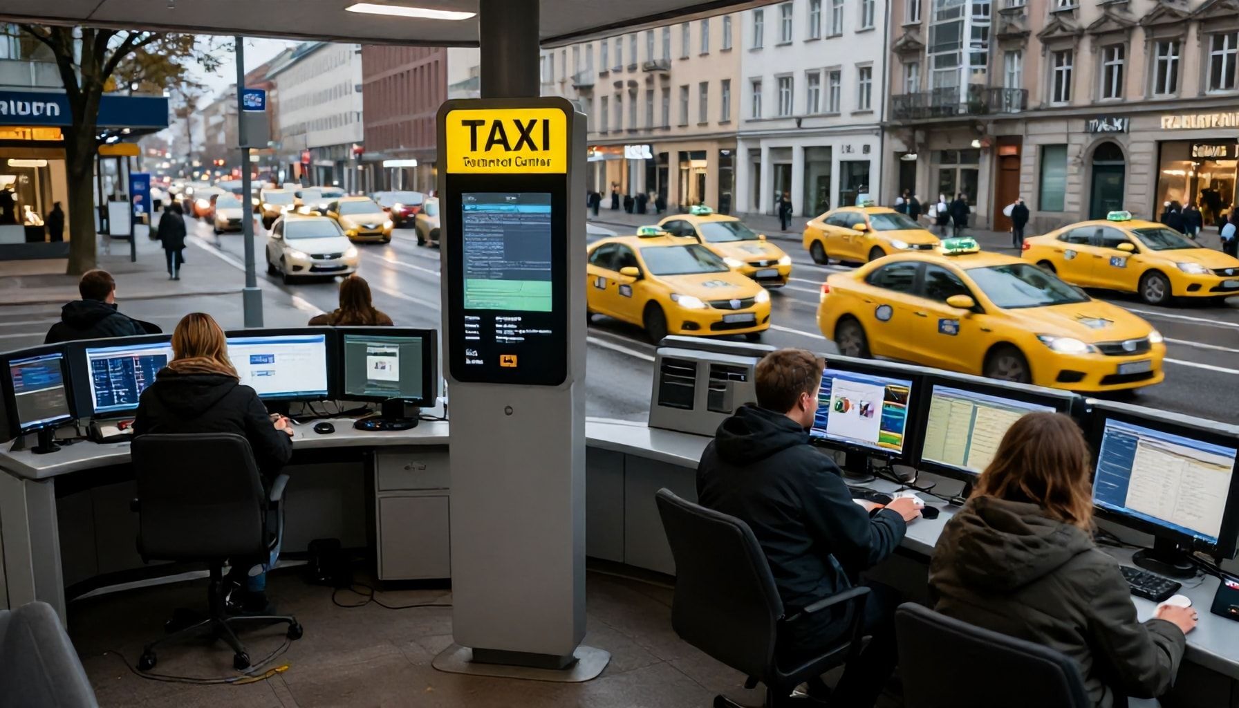 Wie die Taxizentrale den Alltag erleichtert