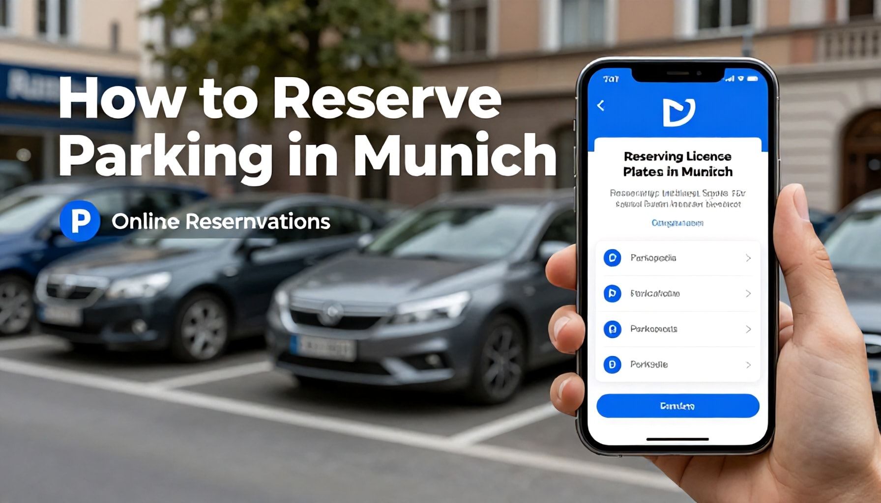 Wie funktioniert die Reservierung in München?