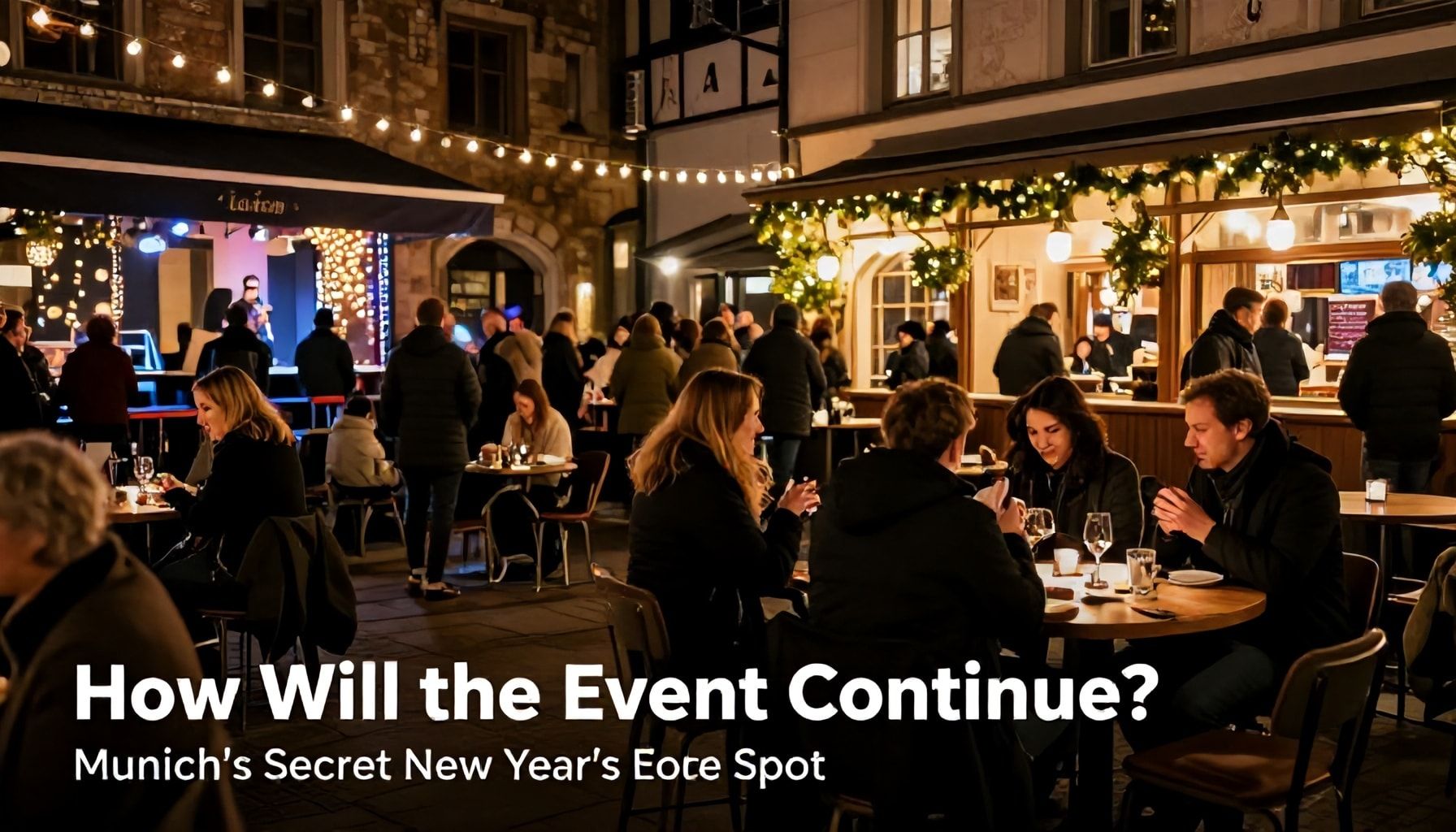 Wie geht es mit dem Event weiter?