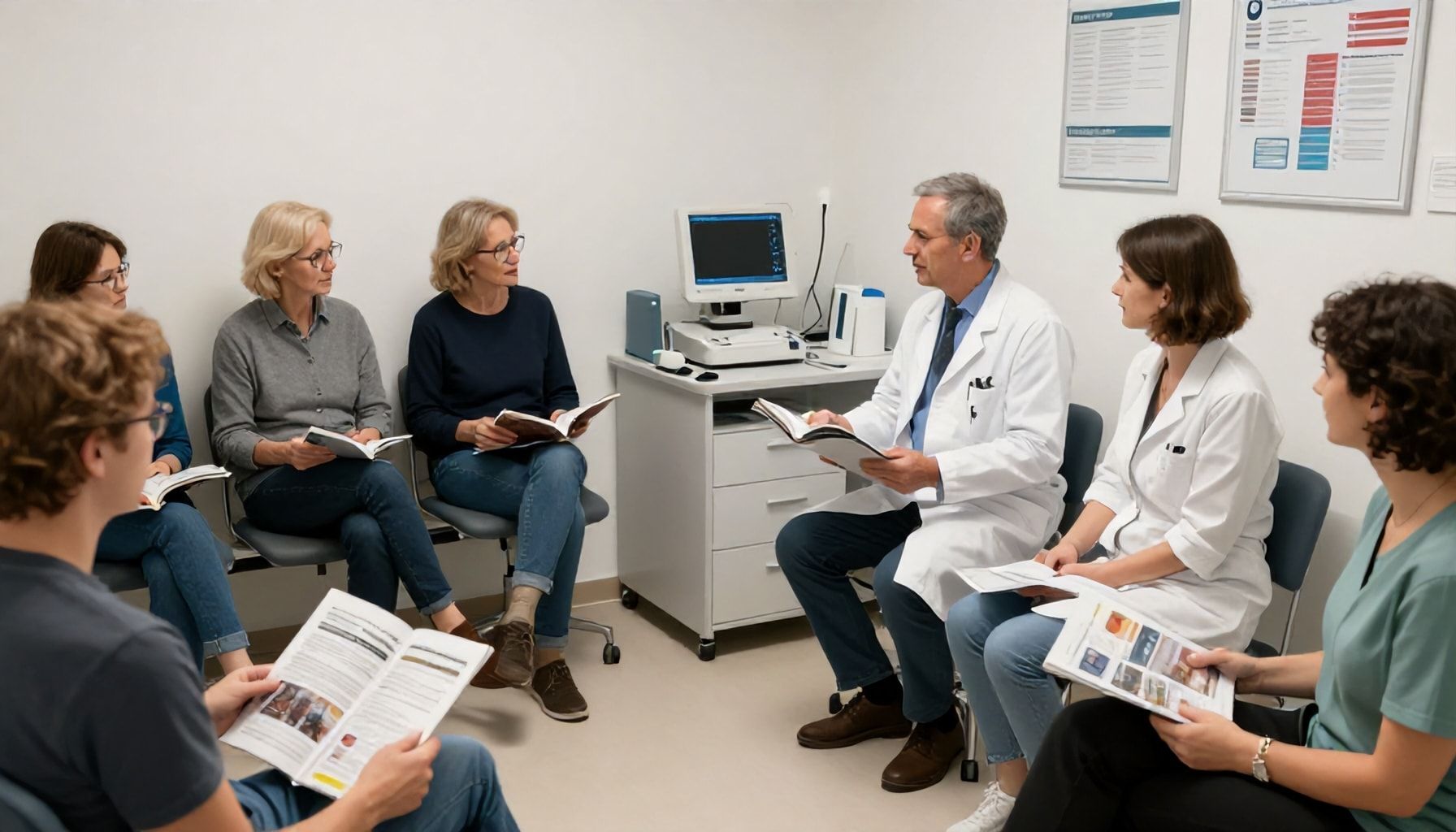 Wie läuft die Versorgung in der Praxis ab?