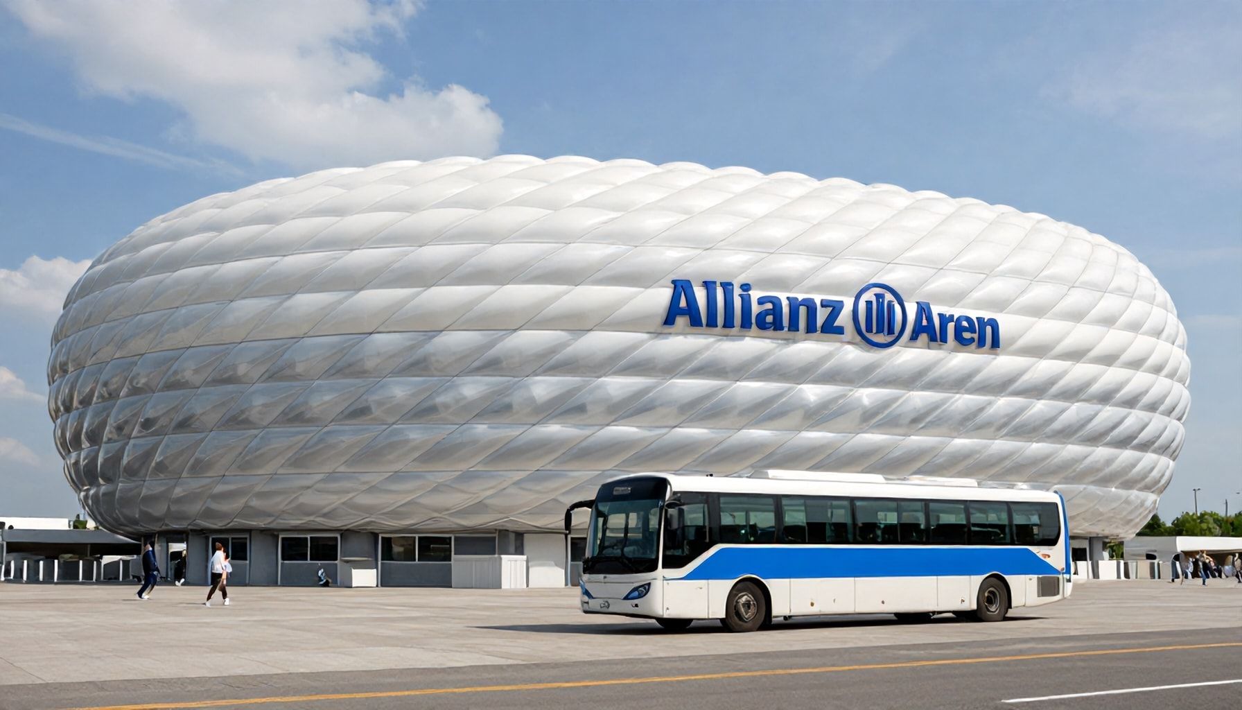 Wie man mit öffentlichen Verkehrsmitteln günstig zur Allianz Arena kommt
