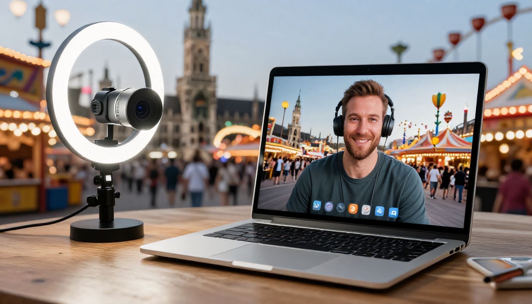 Wie nutzt man die Webcam am besten?