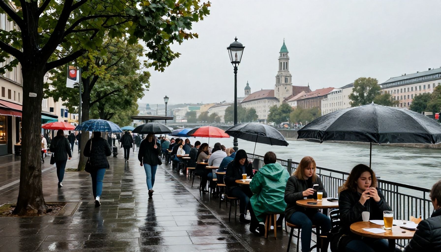 Wie sich die Schauer auf den Tagesablauf auswirken