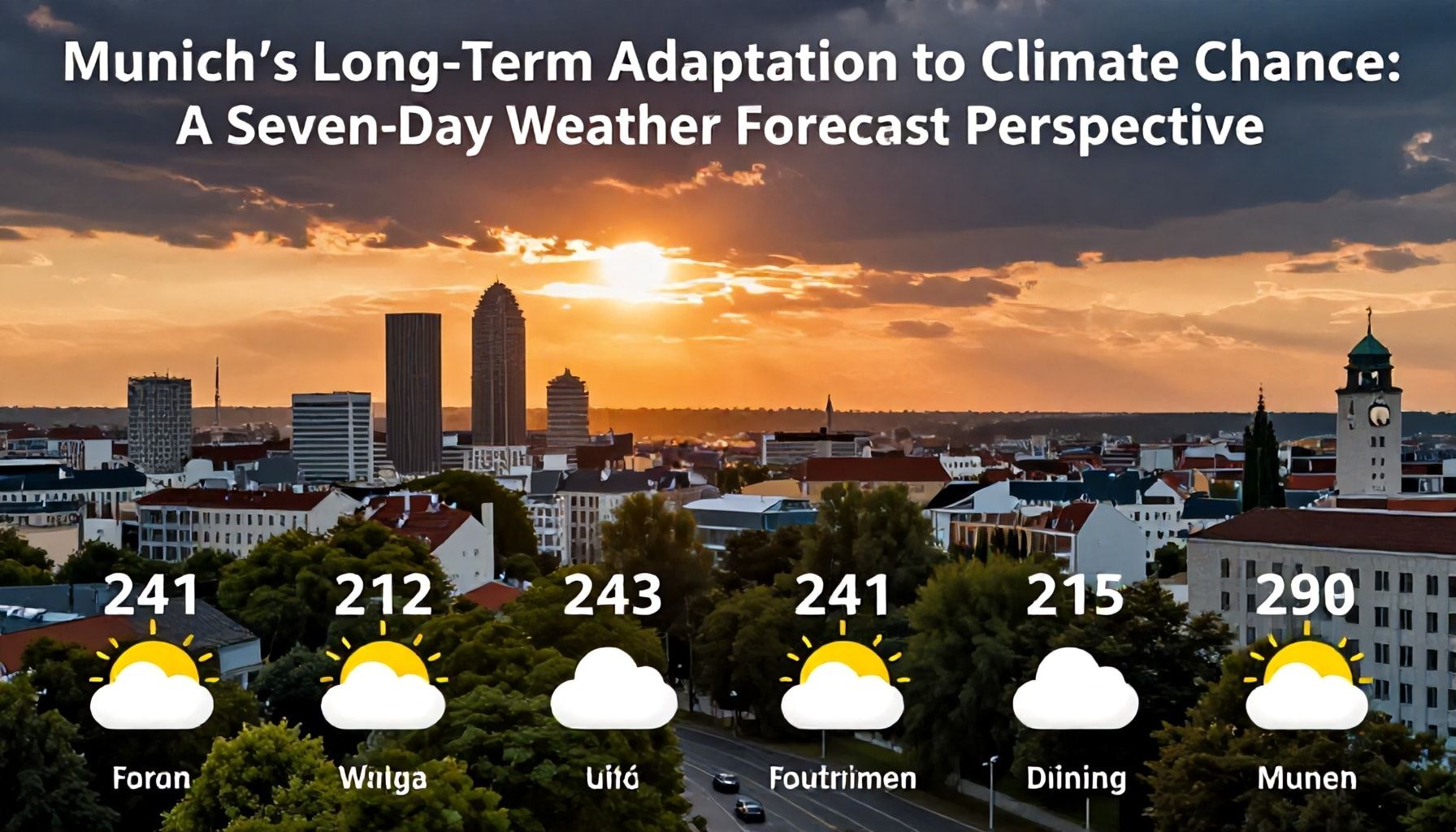 Wie sich München langfristig anpasst