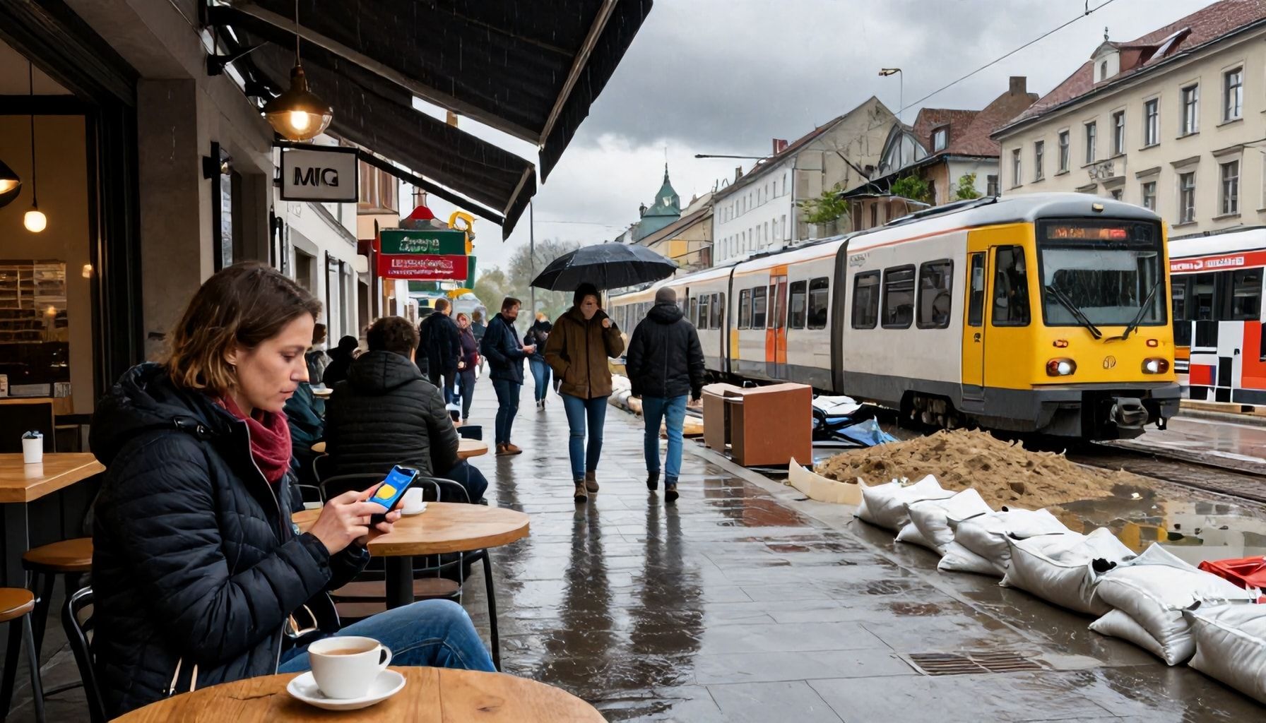 Wie sich Münchner auf das Wetter vorbereiten