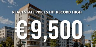München: Immobilienpreise steigen auf Rekordhöhe von 9.500 Euro pro Quadratmeter