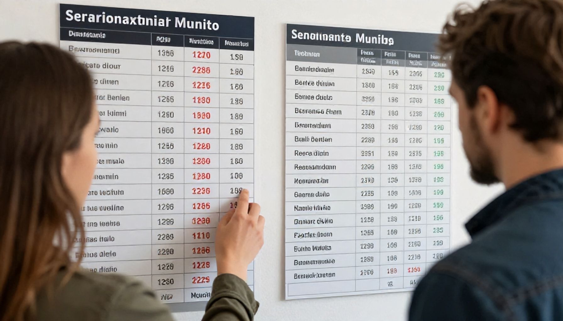 Wohnungssuche: Preise und Größen im Vergleich