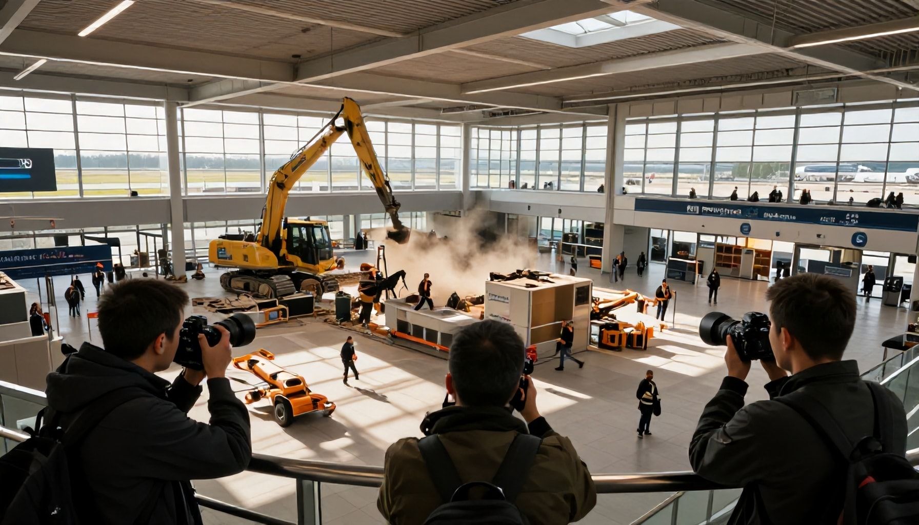 Zeitplan und Phasen der Renovierung