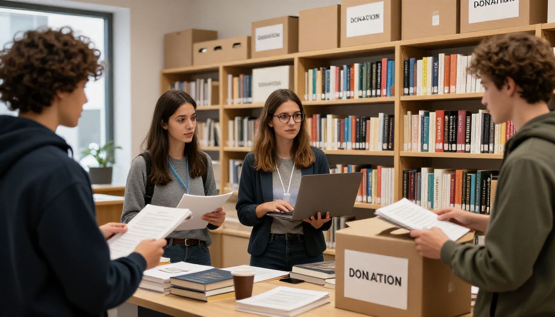 Zukunft der Buchverschenkaktion