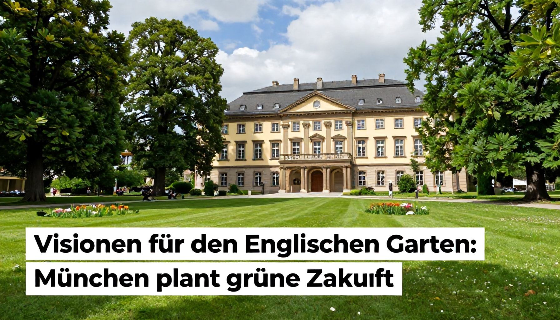 Zukunftspläne für den Englischen Garten