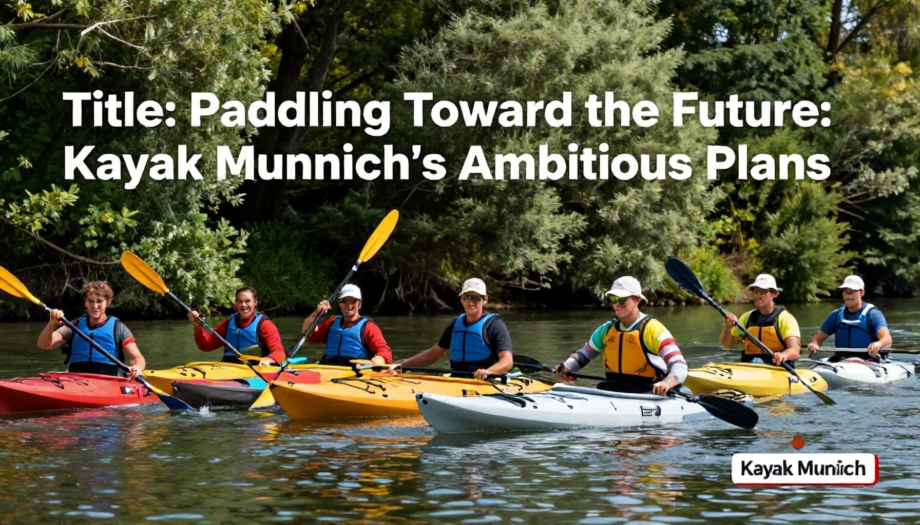 Zukunftspläne für Kajak München