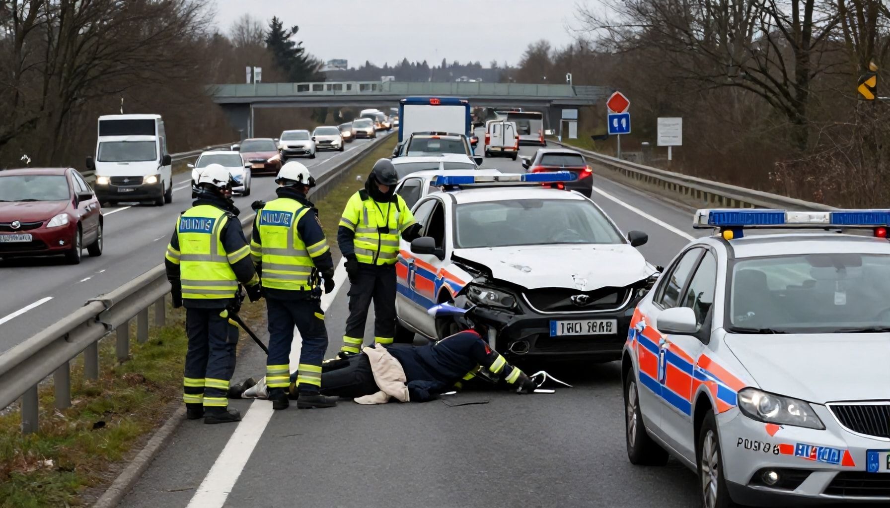 Zwei schwere Unfälle mit Verletzten